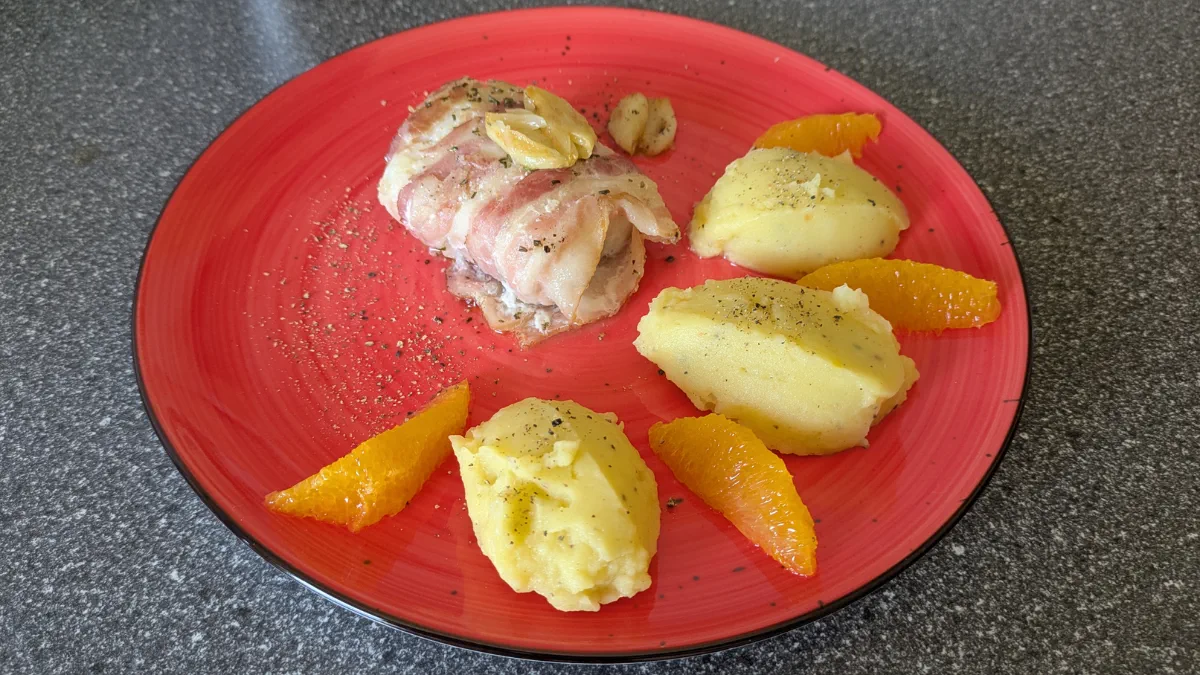 Kabeljau im Pancetta-Mantel