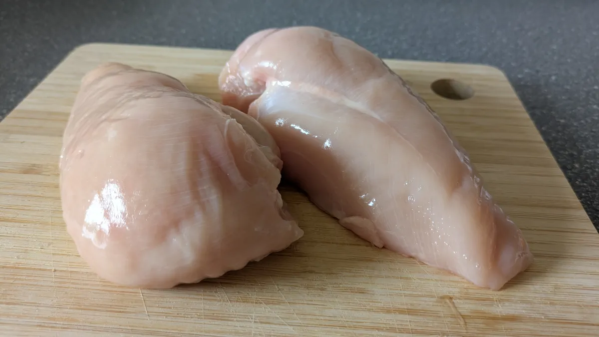 Hähnchenfilet in Paprika-Sahne - Vorbereitung