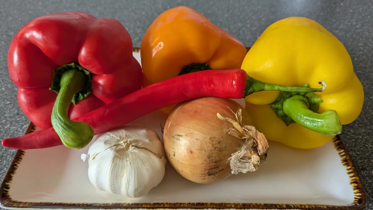 Hähnchenfilet in Paprika-Sahne - Vorbereitung