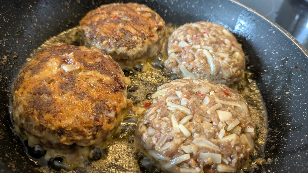 Käsefrikadellen Zubereitung